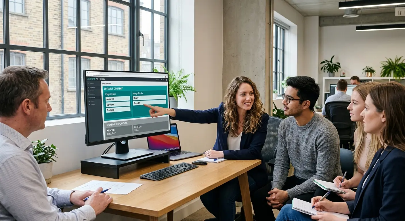 How much control the client team actually needs