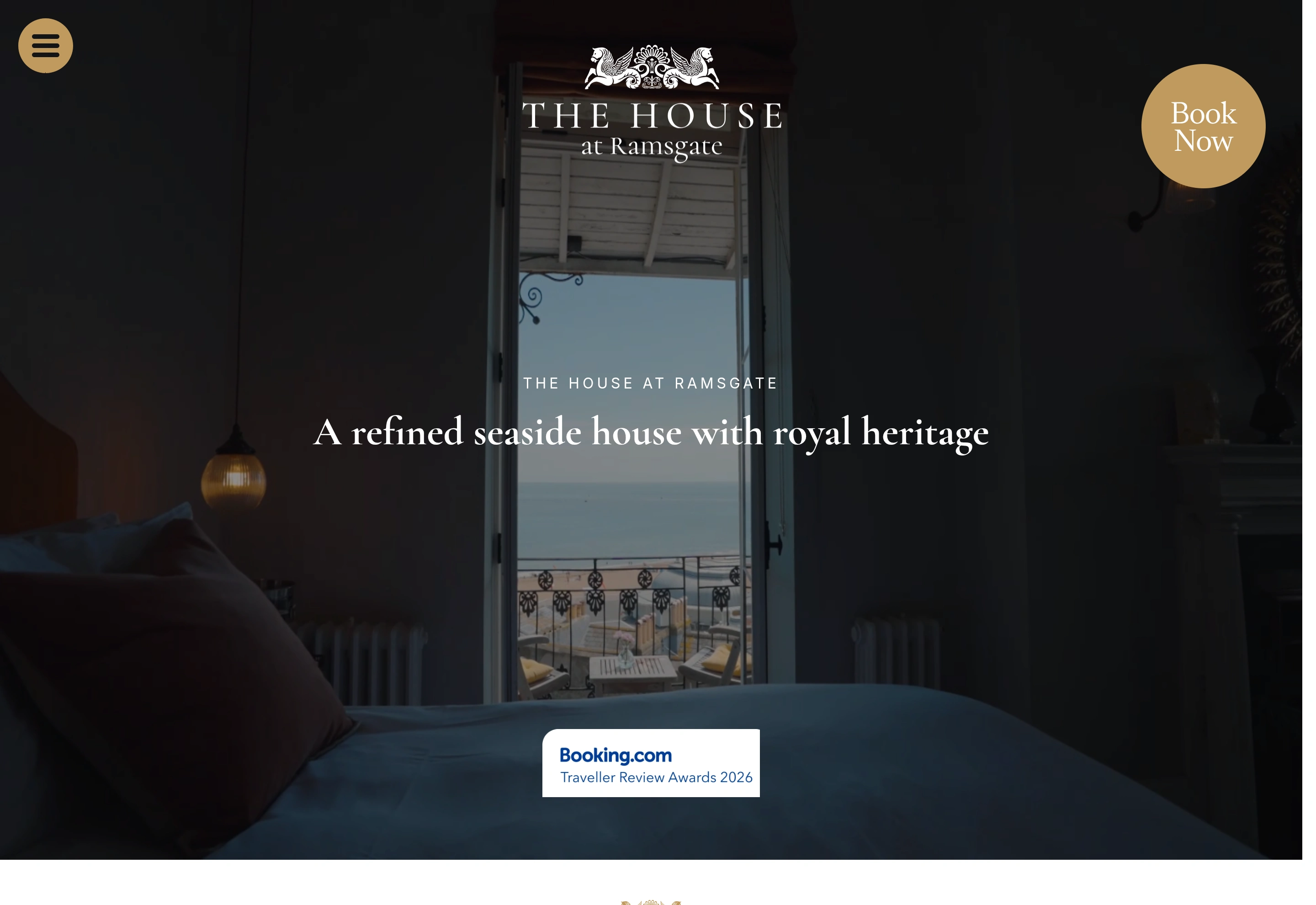 The House at Ramsgate website preview