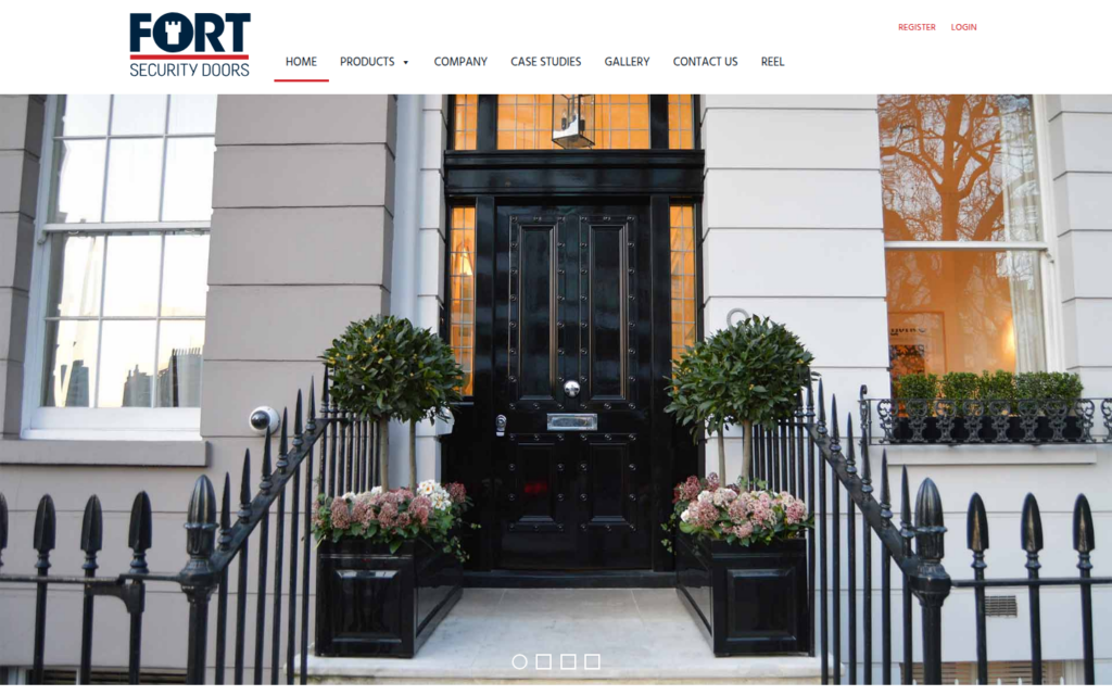 Fort Security Doors website