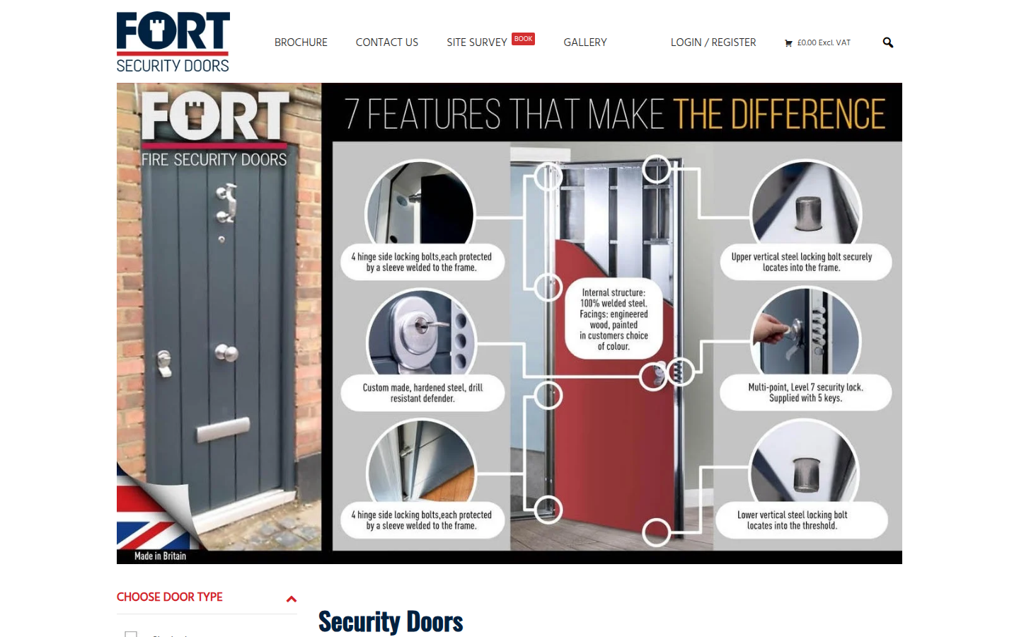 FS Doors website