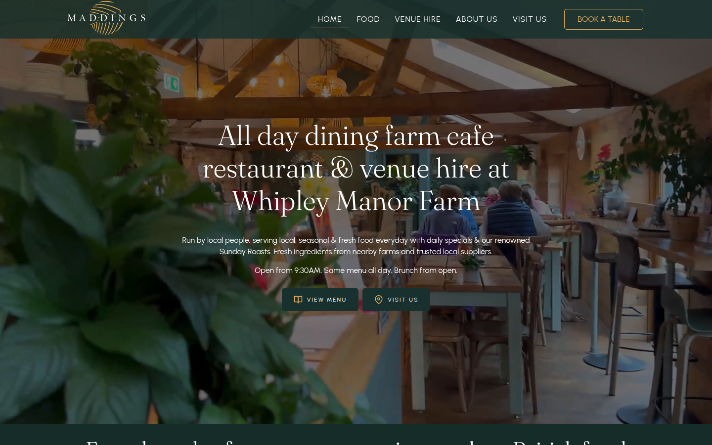 Maddings website