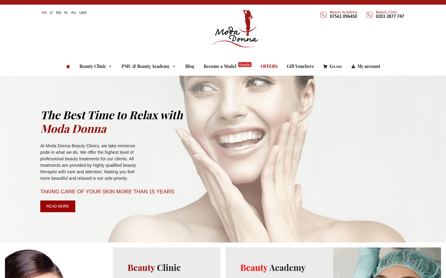 Moda Donna website