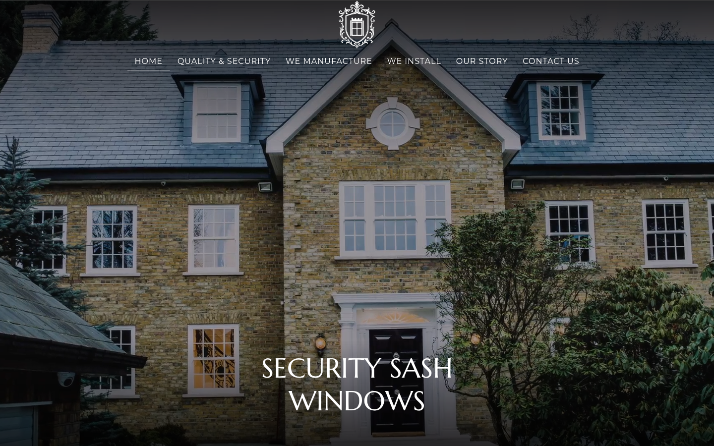 Security Sash Windows website